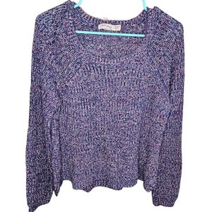 🟢Women's Purple Knitted Sweater - XL